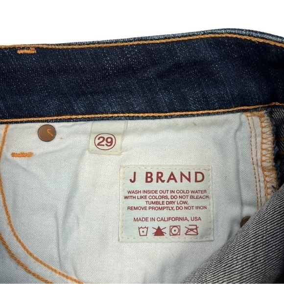 J Brand Curvy Fit Cigarette Leg Jean in Ink Dark Wash Size 29 - Picture 5 of 9